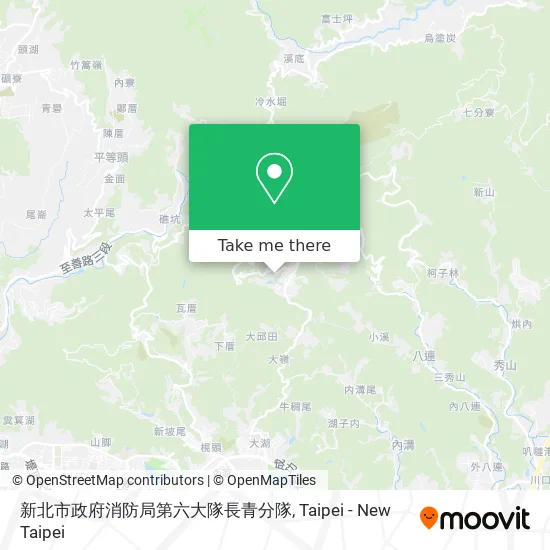 新北市政府消防局第六大隊長青分隊 map
