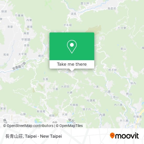 長青山莊 map