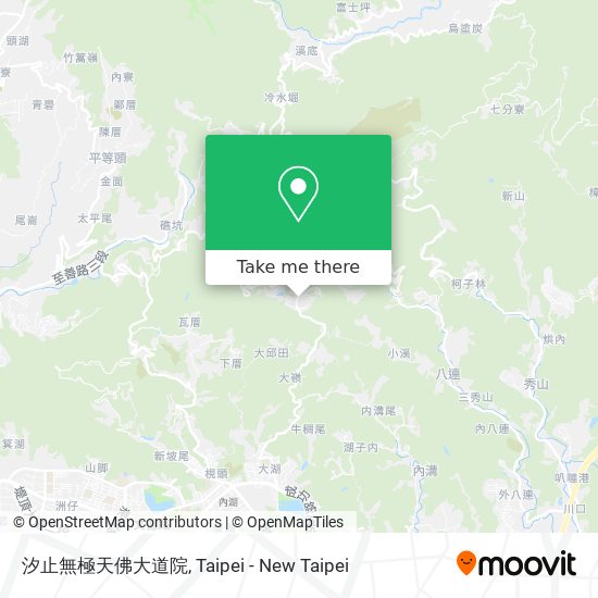 汐止無極天佛大道院 map