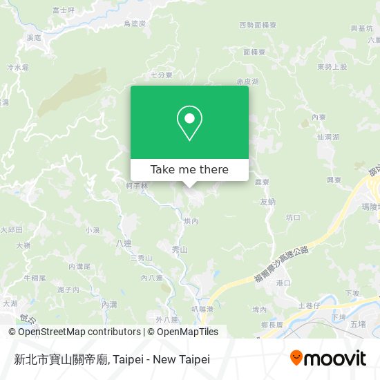 新北市寶山關帝廟 map