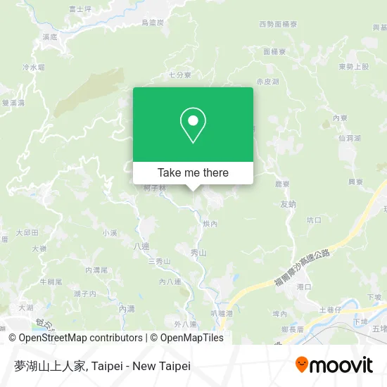 夢湖山上人家 map