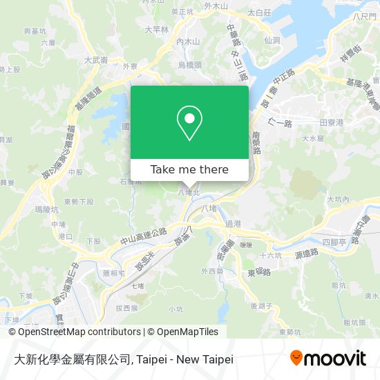 大新化學金屬有限公司 map