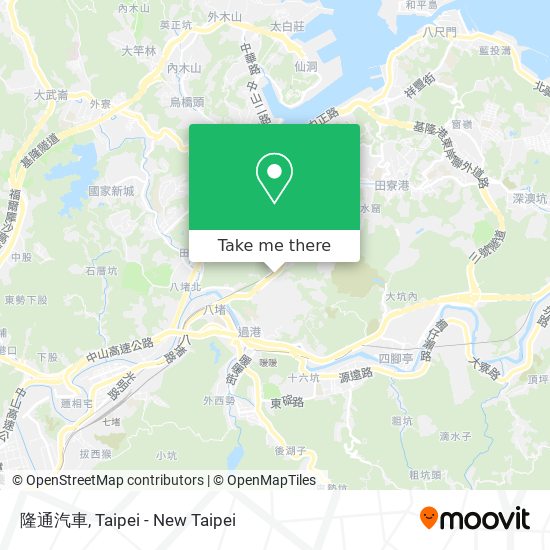 隆通汽車 map