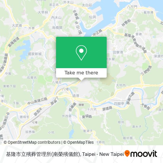 基隆市立殯葬管理所(南榮殯儀館) map