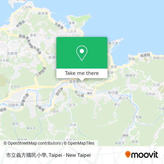 市立義方國民小學地圖