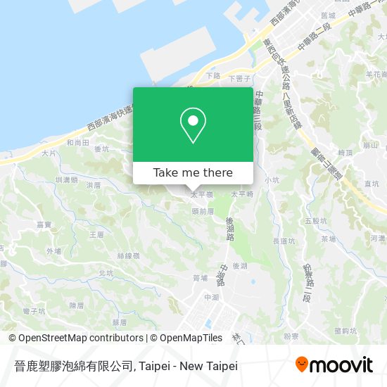 晉鹿塑膠泡綿有限公司 map