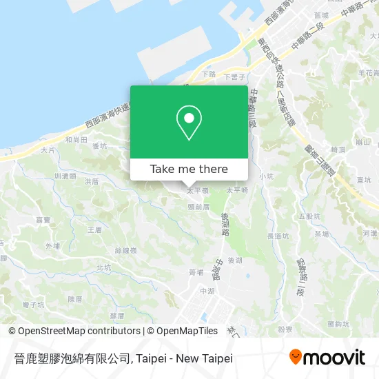 晉鹿塑膠泡綿有限公司 map