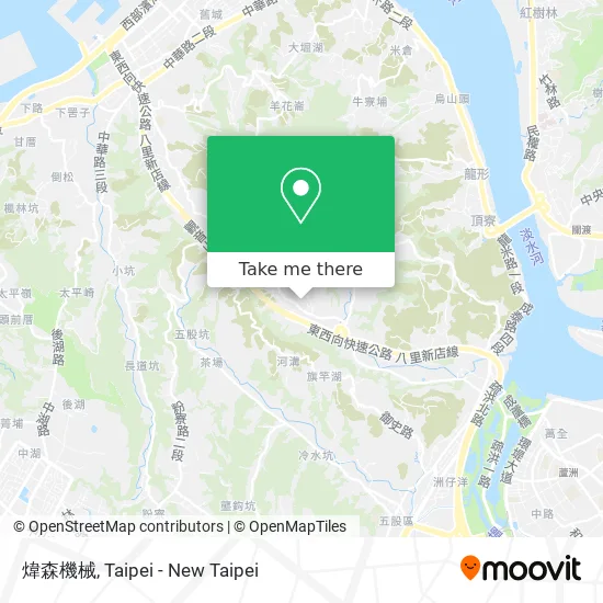 煒森機械 map