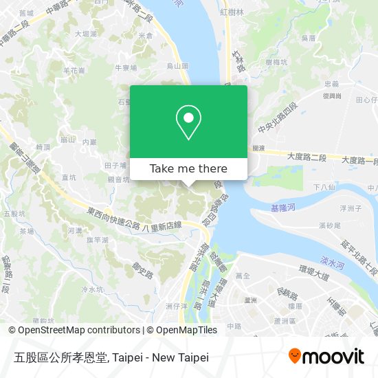 五股區公所孝恩堂地圖