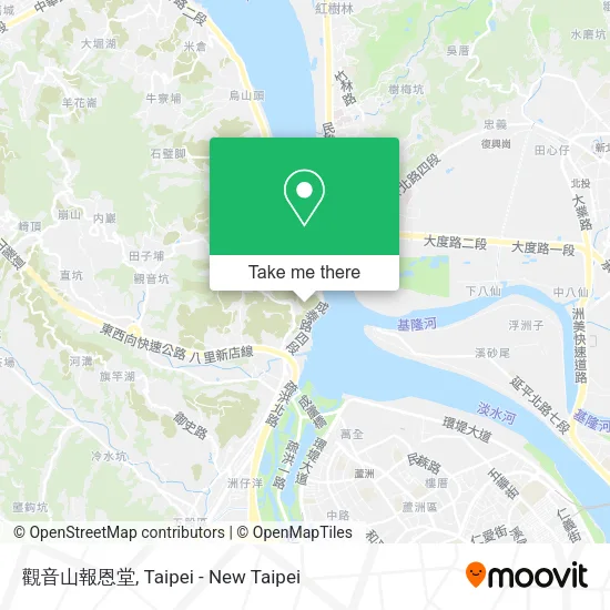 觀音山報恩堂 map