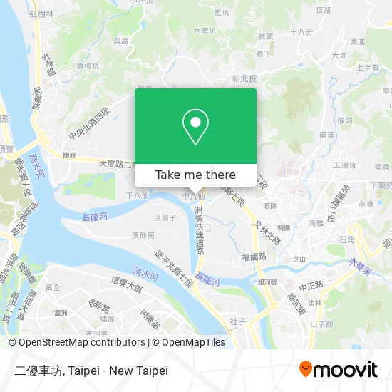 二傻車坊 map