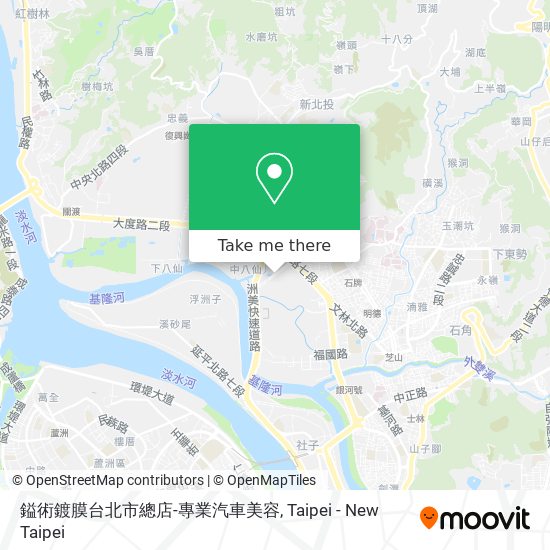 鎰術鍍膜台北市總店-專業汽車美容 map