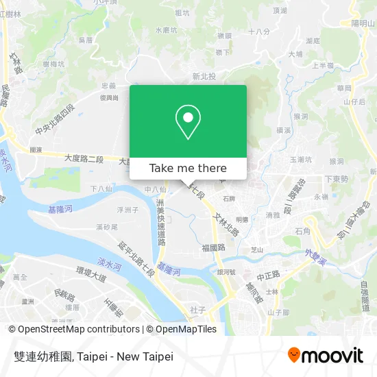 雙連幼稚園 map
