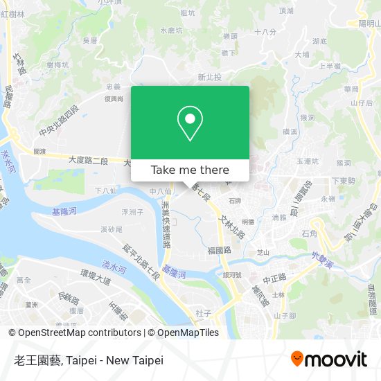 老王園藝 map