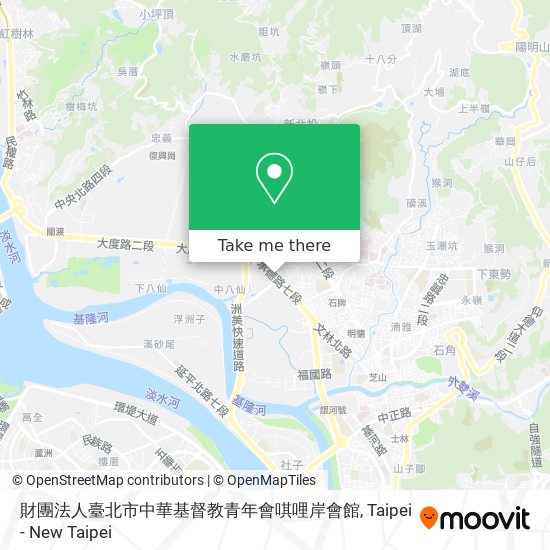 財團法人臺北市中華基督教青年會唭哩岸會館 map