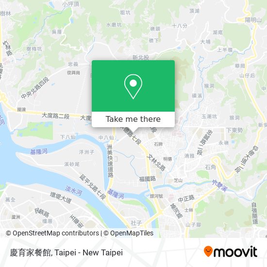 慶育家餐館 map