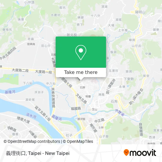 義理街口 map