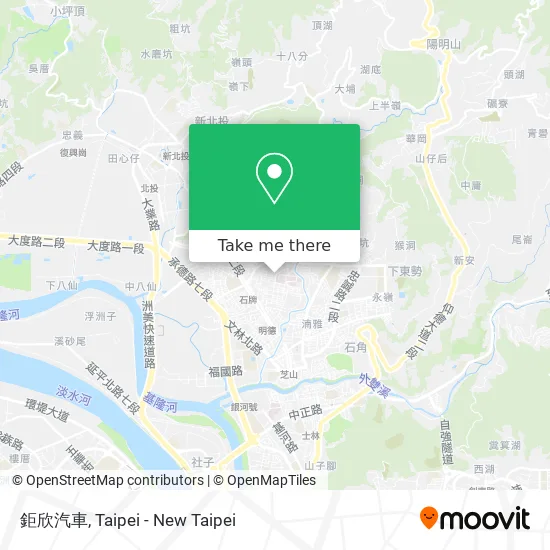 鉅欣汽車 map