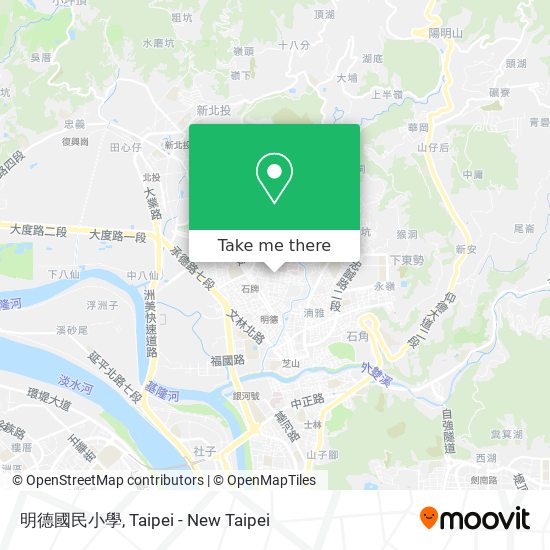 明德國民小學 map