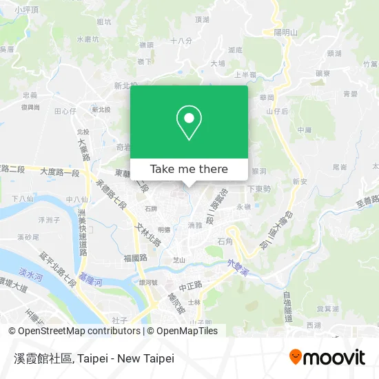 溪霞館社區 map