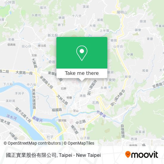 國正實業股份有限公司 map