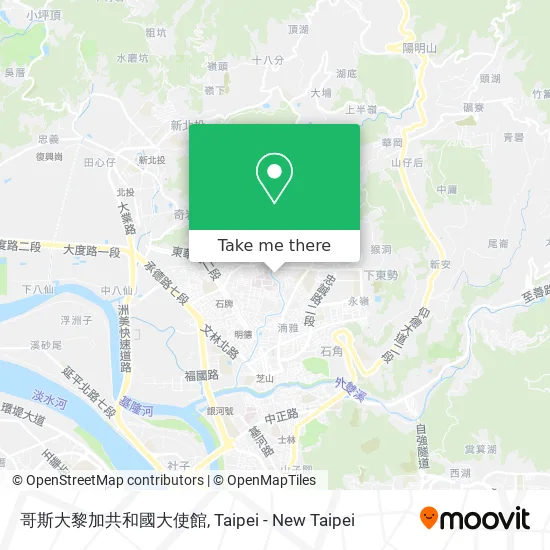哥斯大黎加共和國大使館 map