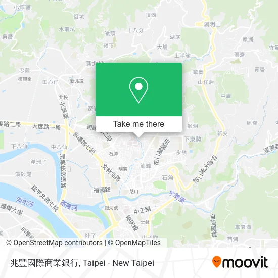 兆豐國際商業銀行地圖