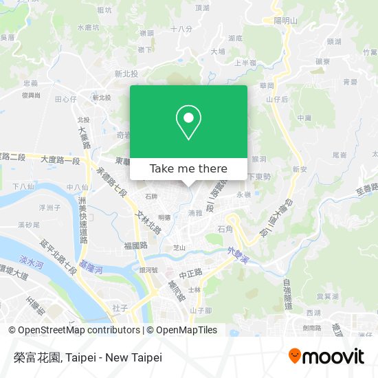 榮富花園 map