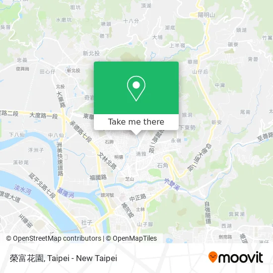 榮富花園 map