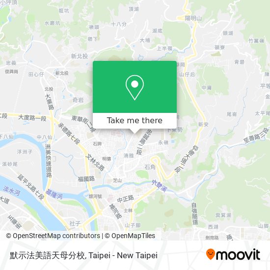 默示法美語天母分校 map