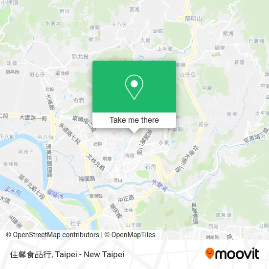 佳馨食品行地圖