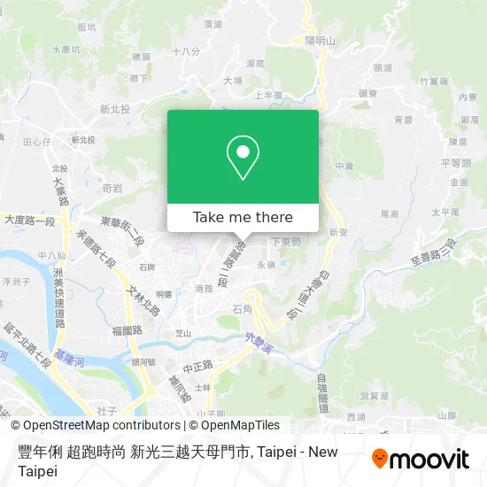 豐年俐 超跑時尚 新光三越天母門市 map