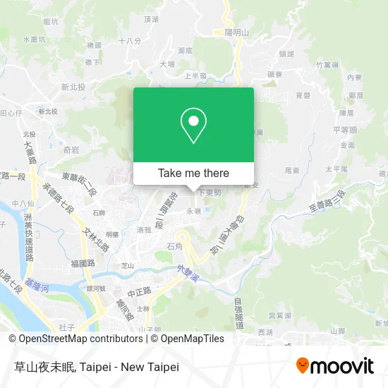 草山夜未眠地圖