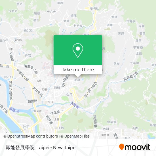 職能發展學院地圖