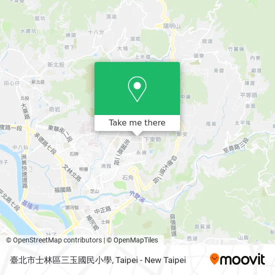 臺北市士林區三玉國民小學 map