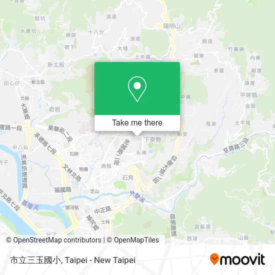 市立三玉國小地圖