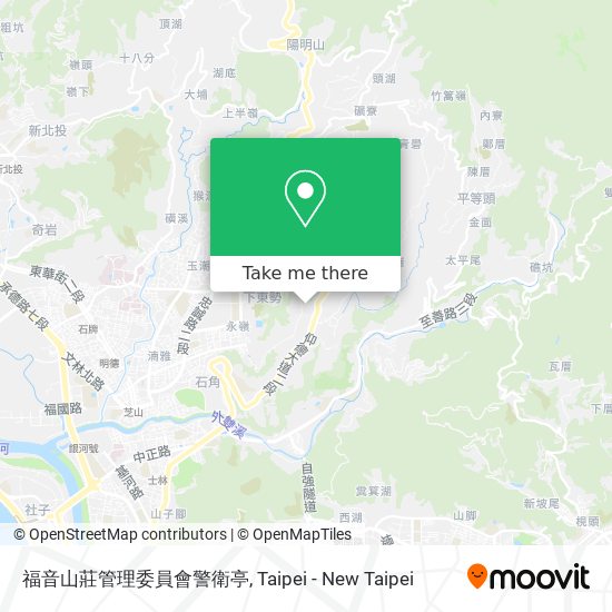 福音山莊管理委員會警衛亭 map