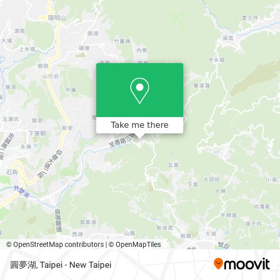 圓夢湖 map