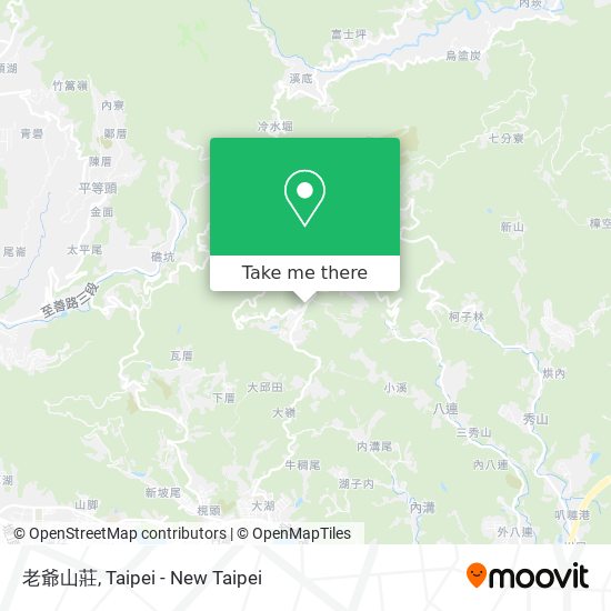 老爺山莊 map