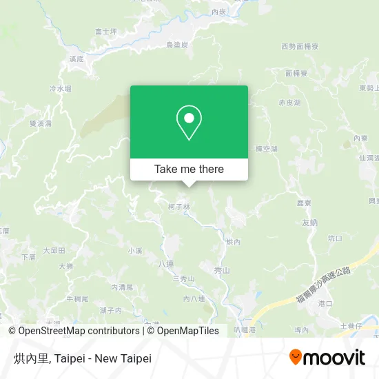 烘內里地圖