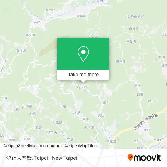 汐止大閘蟹 map