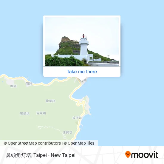 鼻頭角灯塔 map