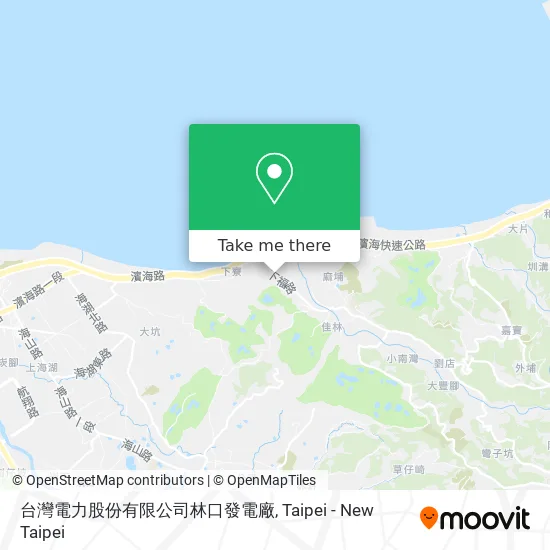 台灣電力股份有限公司林口發電廠 map