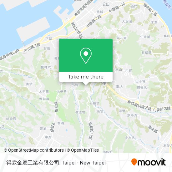 得霖金屬工業有限公司 map