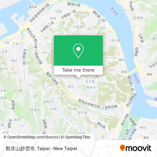 觀音山妙雲寺 map