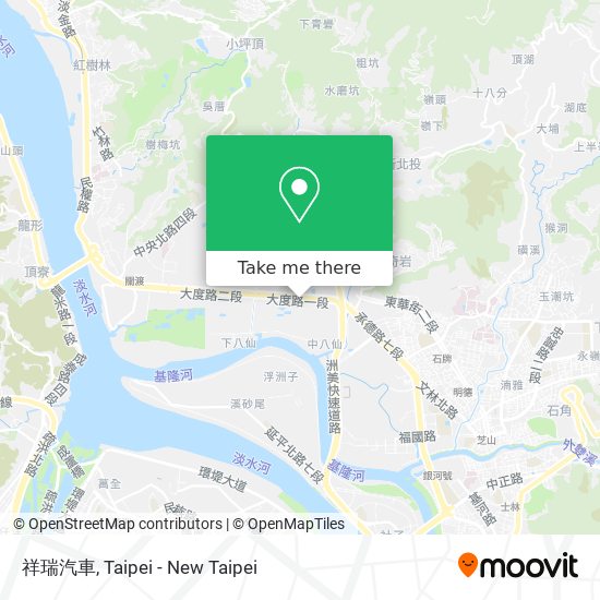 祥瑞汽車地圖