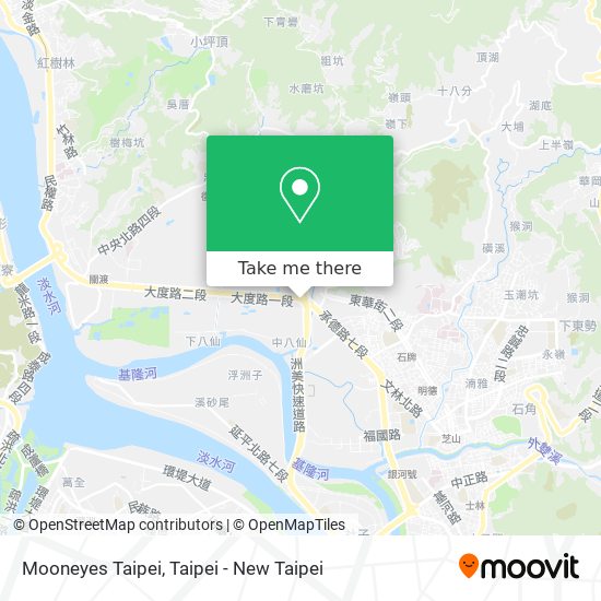 Mooneyes Taipei地圖