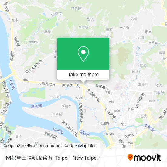 國都豐田陽明服務廠 map