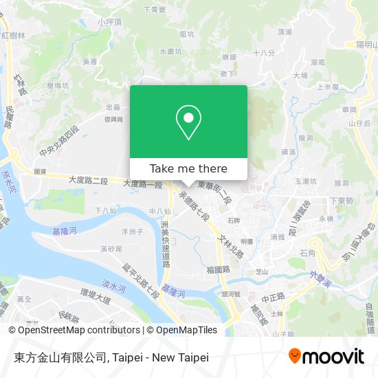 東方金山有限公司 map