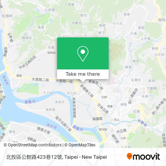 北投區公館路423巷12號 map
